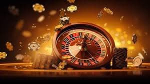 myan777 Live Roulette စက်ဝိုင်းပေါ် ဘောလုံးလည်နေသောမြင်ကွင်း